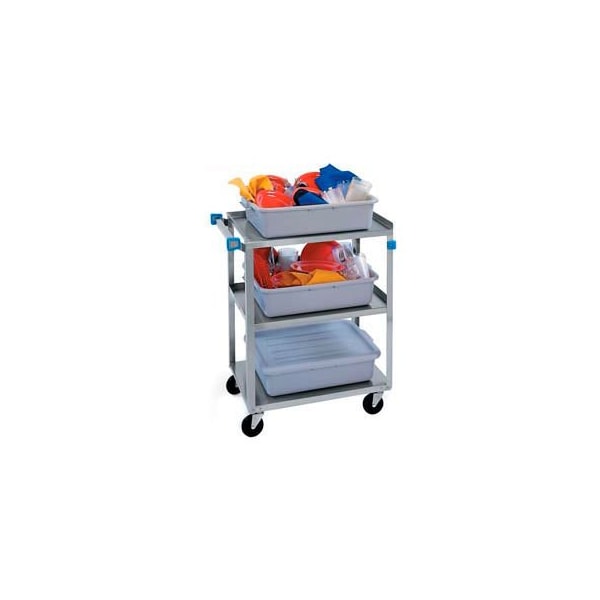 Lakeside Lakeside Steel Utility Cart w/3 Shelves, 300 lb. Capacity, 30-3/4inL x 18-3/8inW x 33inH 322 - main